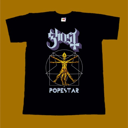 GHOST T-SHIRT - POPESTAR 2
