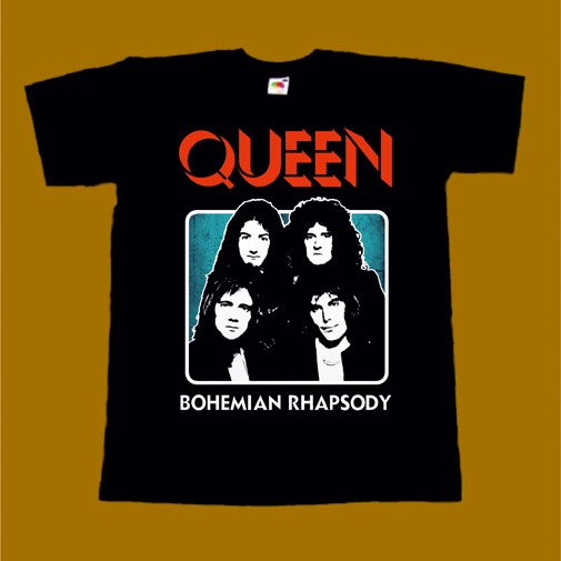 QUEEN T-SHIRT - BOHEMIAN RHAPSODY