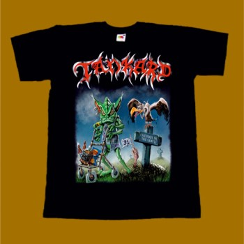TANKARD T-SHIRT - ONE FOOT IN THE GRAVE