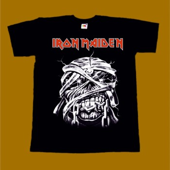 IRON MAIDEN T-SHIRT - EDDIE FACE