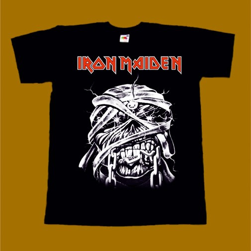 IRON MAIDEN T-SHIRT - EDDIE FACE