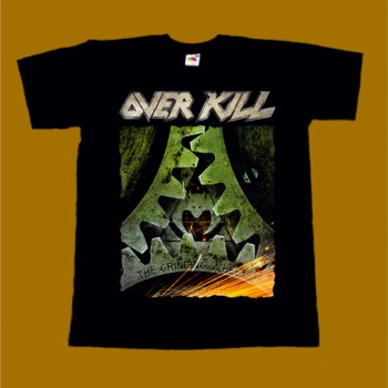OVERKILL T-SHIRT - THE GRINDING WHEEL