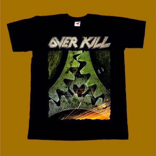 OVERKILL T-SHIRT - THE GRINDING WHEEL