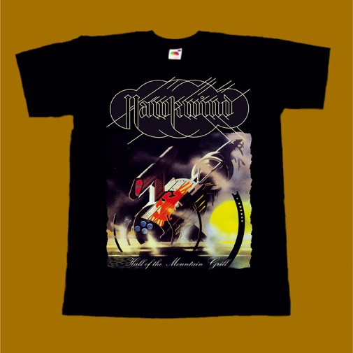 HAWKWIND T-SHIRT - HALL OF THE MOUNTAIN GRILL