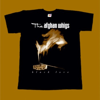 THE AFGHAN WHIGS T-SHIRT - BLACK LOVE