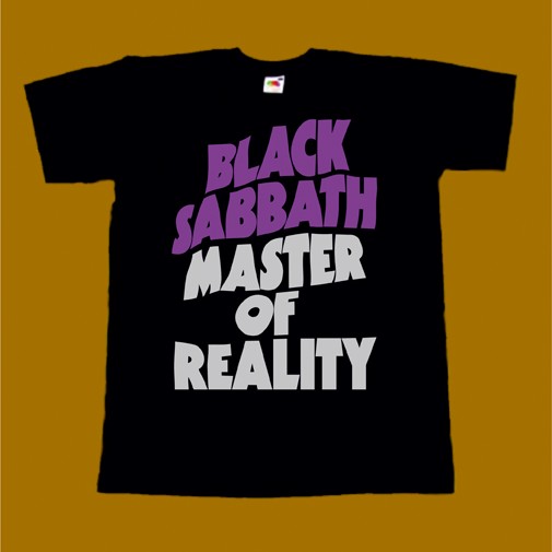 BLACK SABBATH T-SHIRT - MASTER OF REALITY 3