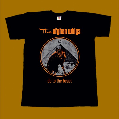THE AFGHAN WHIGS T-SHIRT - DO TO THE BEAST