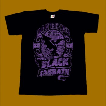 BLACK SABBATH T-SHIRT - LORD OF THIS WORLD