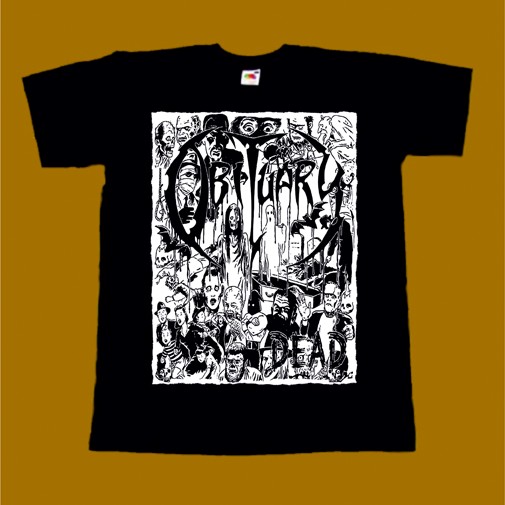 OBITUARY T-SHIRT - DEAD
