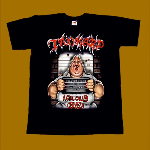 TANKARD T-SHIRT - A GIRL CALLED CERVEZA