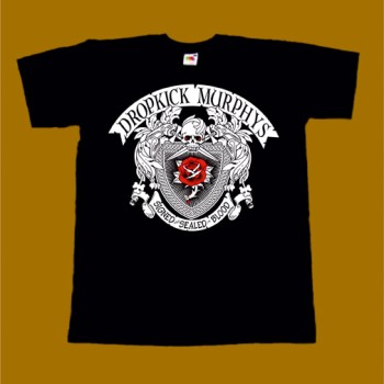 DROPKICK MURPHYS T-SHIRT - SIGNED AND SEALED IN BLOOD
