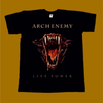 ARCH ENEMY T-SHIRT - LIVE POWER