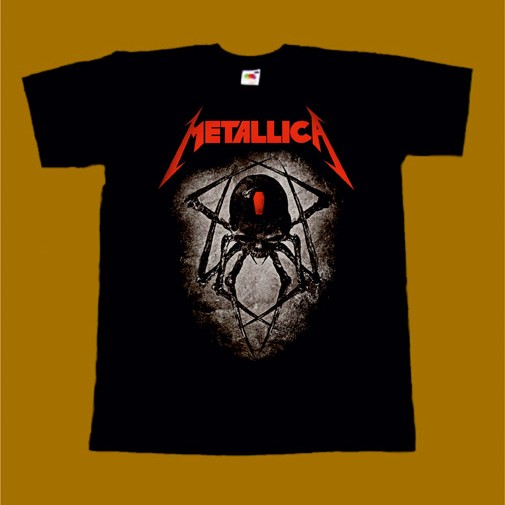 METALLICA T-SHIRT - SPIDER