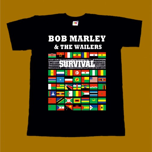 BOB MARLEY T-SHIRT - SURVIVAL