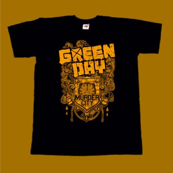 GREEN DAY T-SHIRT - MURDER CITY