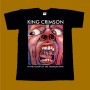 KING CRIMSON T-SHIRT - IN THE COURT OF THE CRIMSON KING