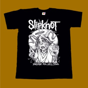 SLIPKNOT T-SHIRT - PREPARE FOR HELL TOUR 2