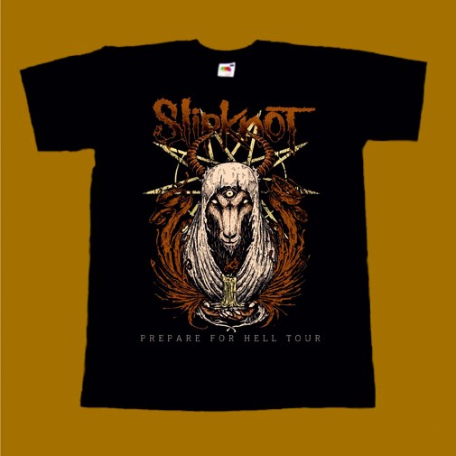 SLIPKNOT T-SHIRT - PREPARE FOR HELL TOUR