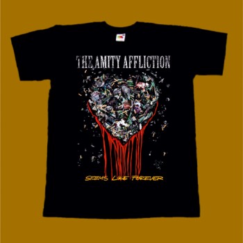 THE AMITY AFFLICTION T-SHIRT - SEEMS LIKE FOREVER