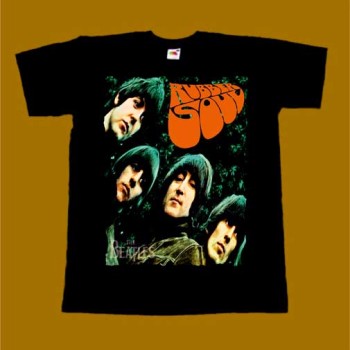THE BEATLES T-SHIRT - RUBBER SOUL