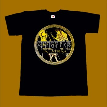 SCORPIONS T-SHIRT - IN ATHENS