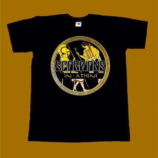 SCORPIONS T-SHIRT - IN ATHENS
