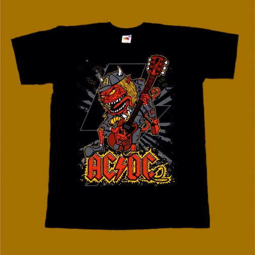 AC / DC T-SHIRT - ANGUS
