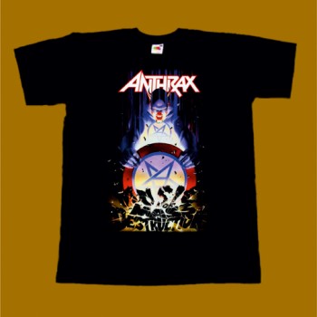 ANTHRAX T-SHIRT - MUSIC OF MASS DESTRUCTION