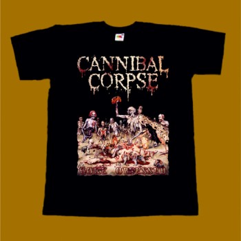 CANNIBAL CORPSE T-SHIRT - GORE OBSESSED