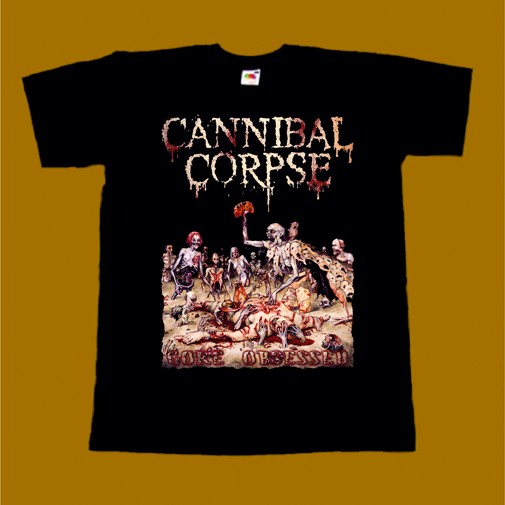 CANNIBAL CORPSE T-SHIRT - GORE OBSESSED