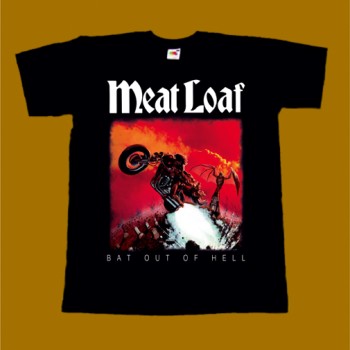 MEAT LOAF T-SHIRT - BAT OUT OF HELL