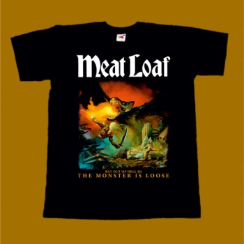 MEAT LOAF T-SHIRT - THE MONSTER IS LOOSE