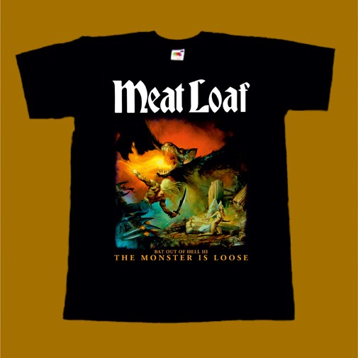 MEAT LOAF T-SHIRT - THE MONSTER IS LOOSE