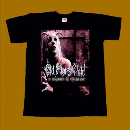 OLD MAN'S CHILD T-SHIRT - IN DEFIANCE OF EXISTENCE