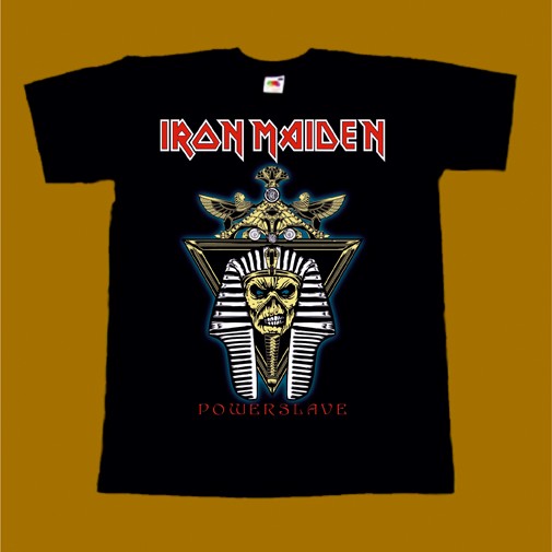 IRON MAIDEN T-SHIRT - POWERSLAVE 3