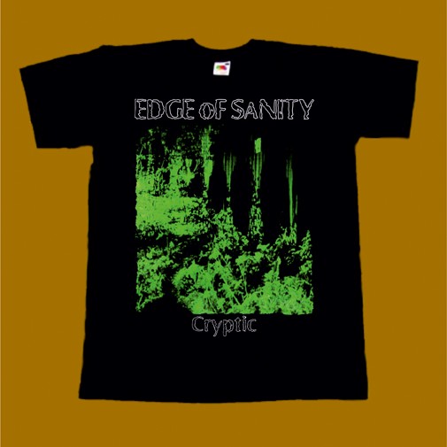 EDGE OF SANITY T-SHIRT - CRYPTIC