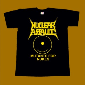 NUCLEAR ASSAULT T-SHIRT - MUTANTS FOR NUKES
