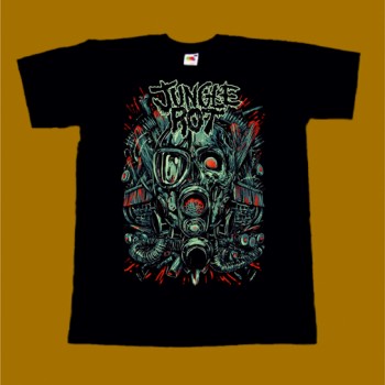 JUNGLE ROT T-SHIRT GAS MASK