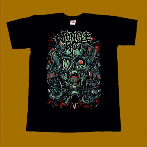 JUNGLE ROT T-SHIRT GAS MASK