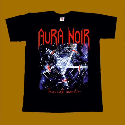 AURA NOIR T-SHIRT - INCREASED DAMNATION
