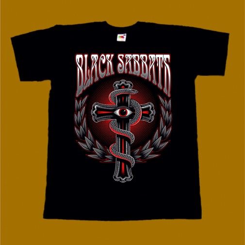BLACK SABBATH T-SHIRT - CROSS