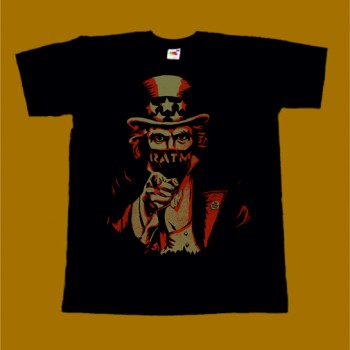 RAGE AGAINST THE MACHINE T-SHIRT - NO MORE LIES