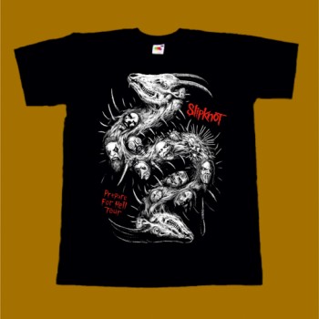 SLIPKNOT T-SHIRT - PREPARE FOR HELL TOUR 3