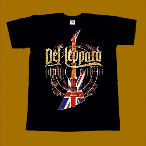 DEF LEPPARD T-SHIRT - GUITAR