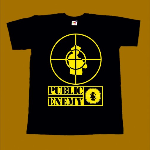 PUBLIC ENEMY T-SHIRT - LOGO