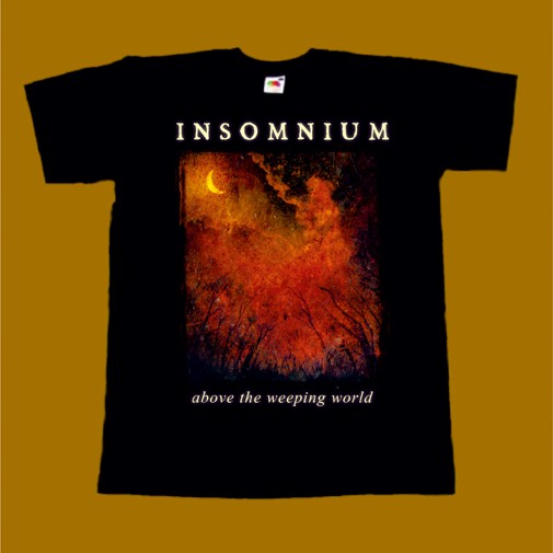 INSOMNIUM T-SHIRT - ABOVE THE WEEPING WORLD