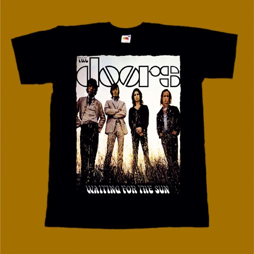 THE DOORS T-SHIRT - WAITING FOR THE SUN
