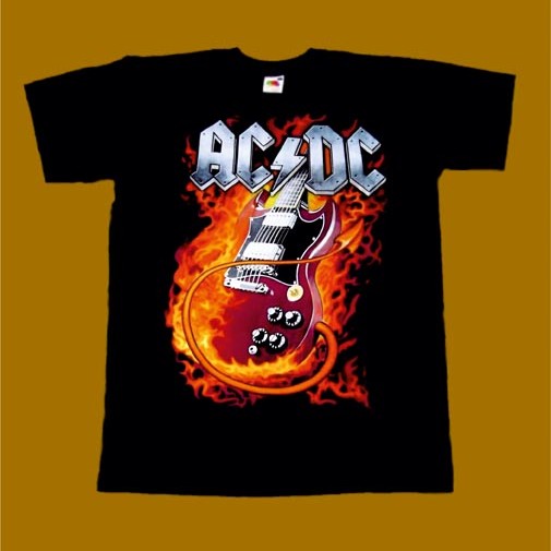 AC / DC T-SHIRT - GUITAR