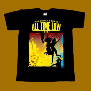 ALL TIME LOW T-SHIRT - SO WRONG ITS RIGHT
