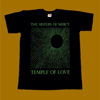 THE SISTERS OF MERCY T-SHIRT - TEMPLE OF LOVE